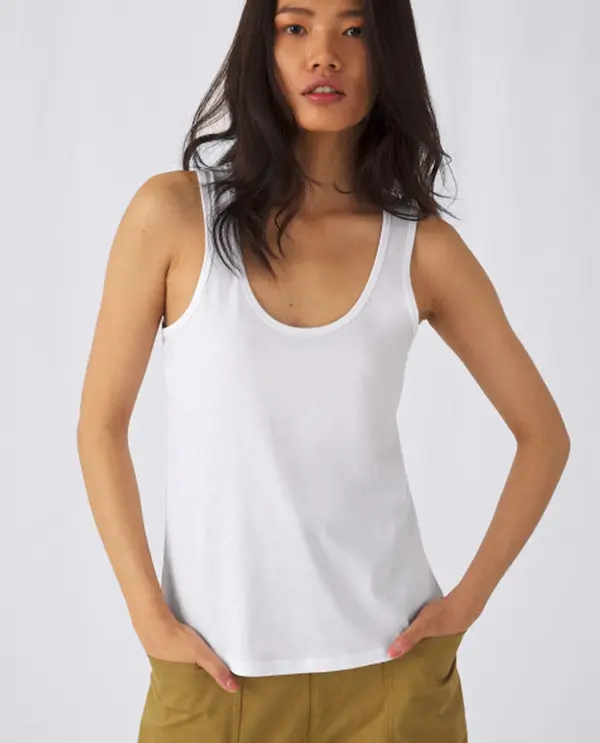 Débardeur coton bio femme à personnaliser